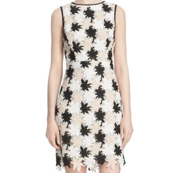 Kate Spade Tiger Lily Sheath Floral Lace Sheath Dress 0 XS - Picture 2 of 11